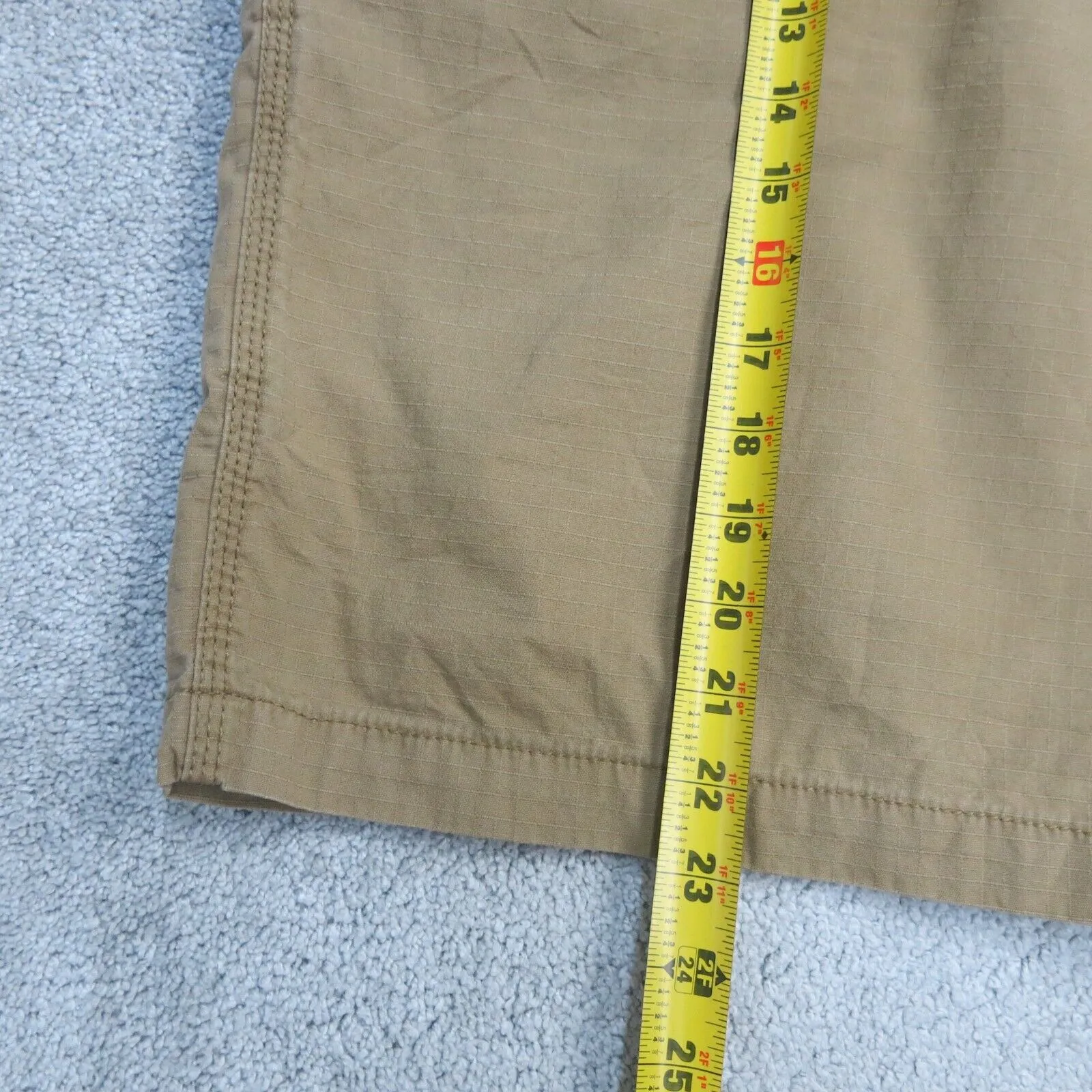 Carhartt Shorts Men 44 Khaki Relaxed Fit Chino Work Wear Outdoors Pocket Cotton