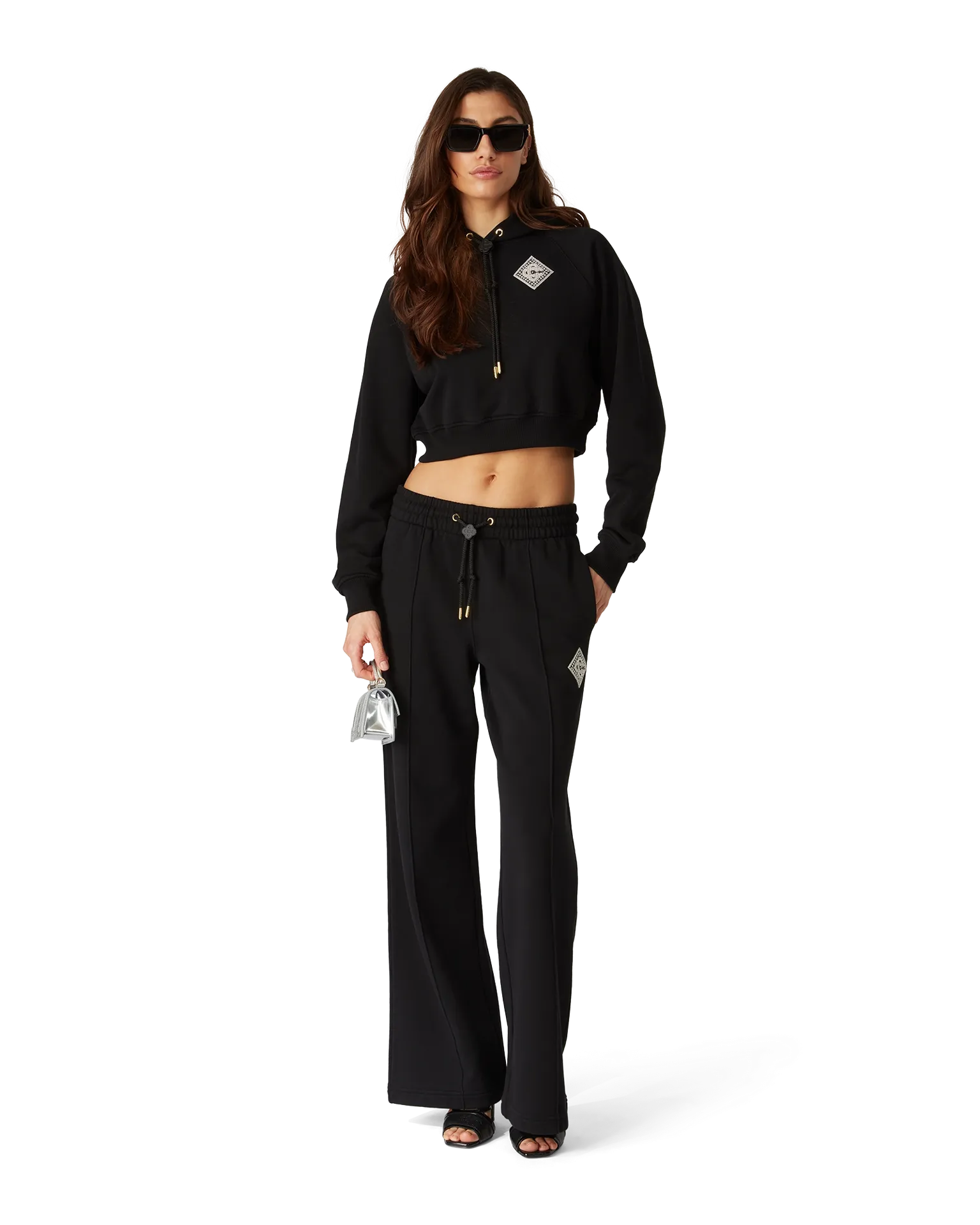 CASABLANCA Pearl Diamond Sweatpants Womens Apparel