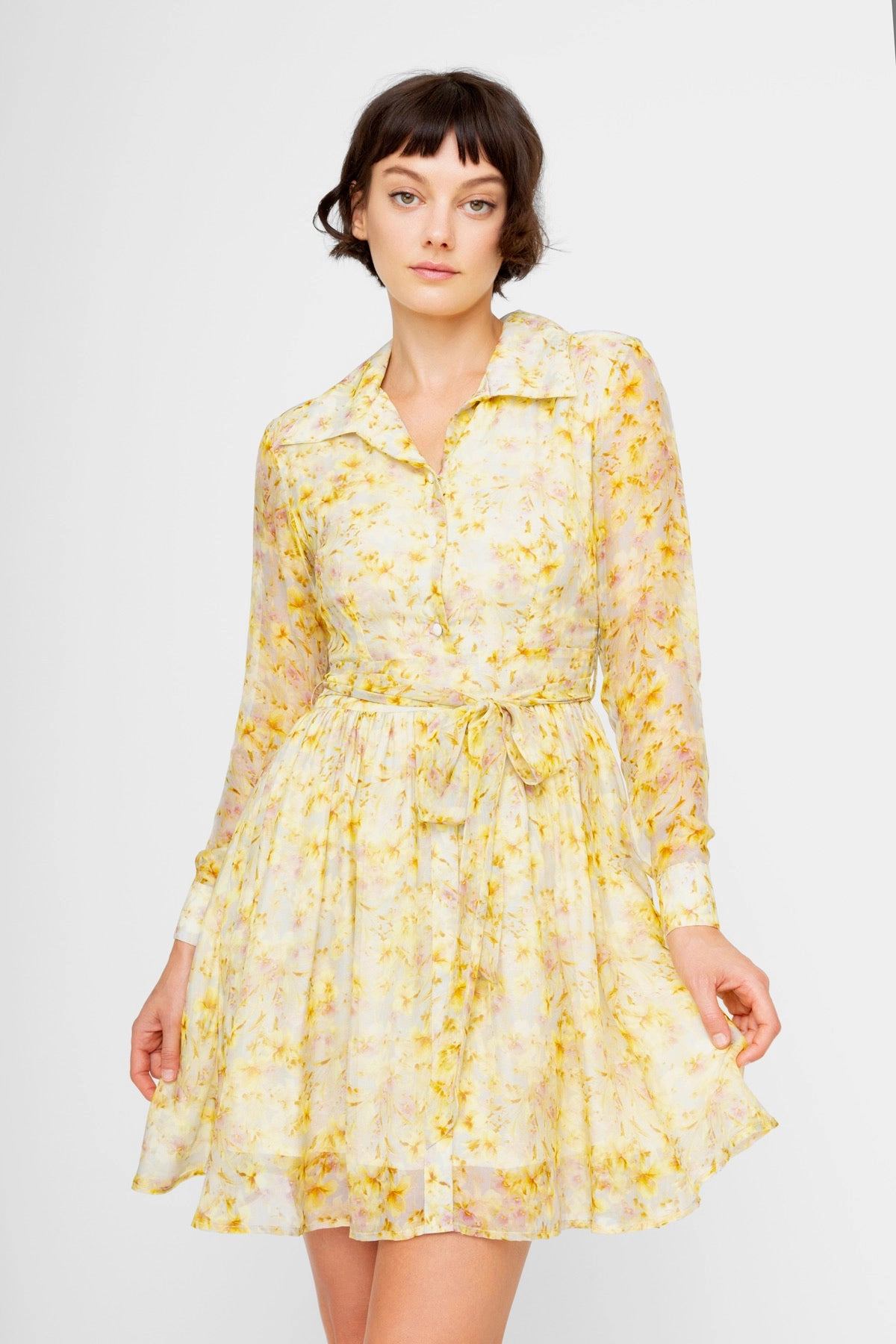 Office Friendly CASSIA PRINT DRESS