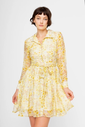 CASSIA PRINT DRESS Comfortable Waist Modern Comfort