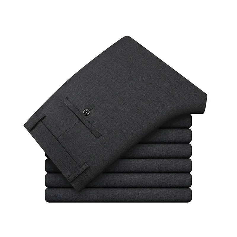 Casual Pants Classic Loose Straight Business Suit Trousers