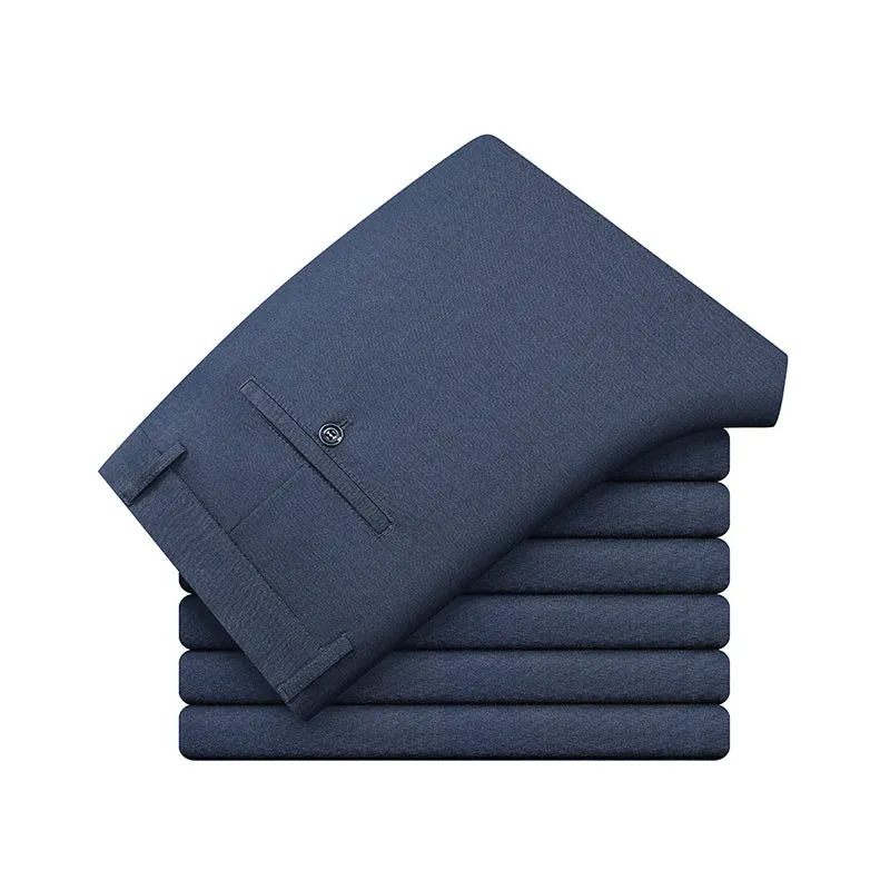 Casual Pants Classic Loose Straight Business Suit Trousers
