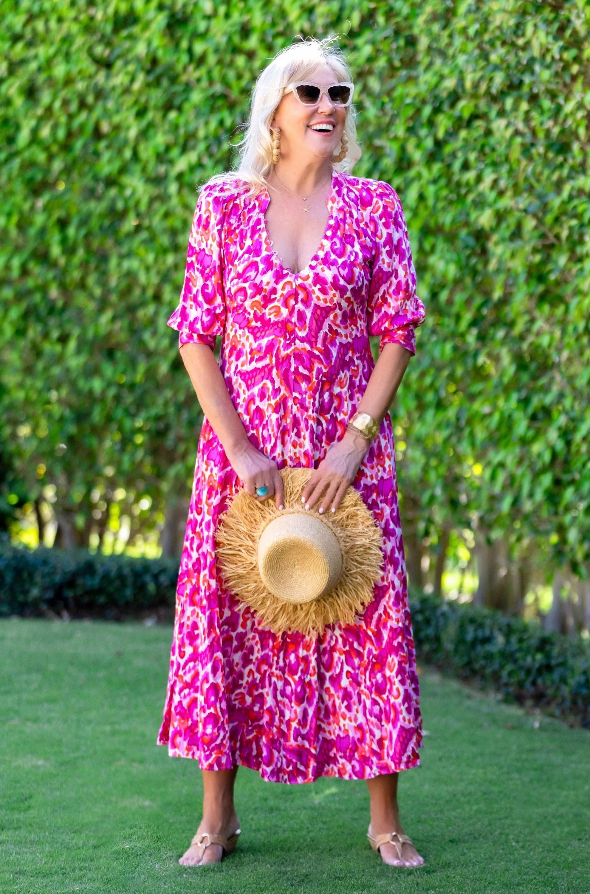 Daphne Dress / Magenta Street Elegance Fall Go