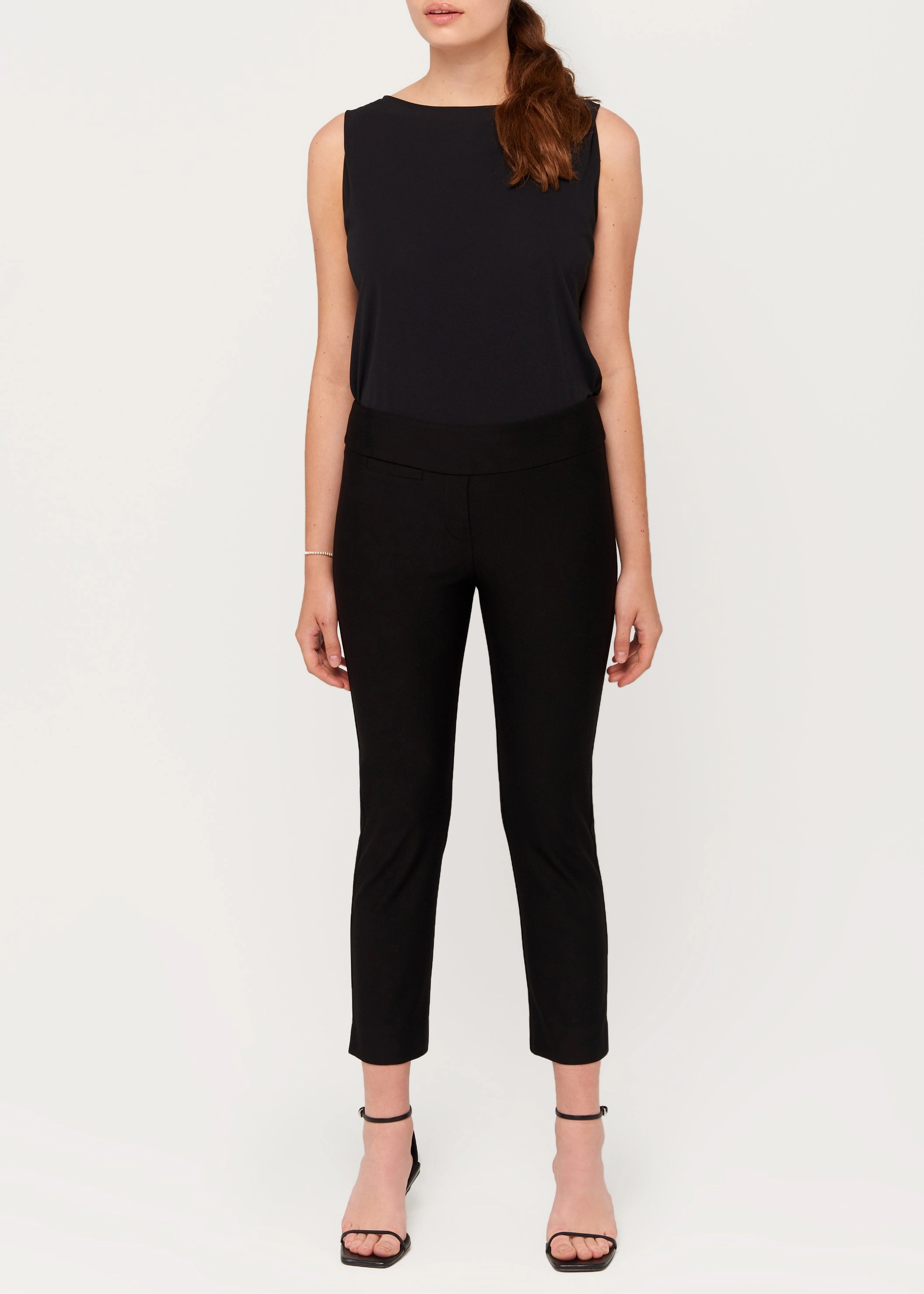 Marlie Ponte Black Pant Chilly Weather Comfort