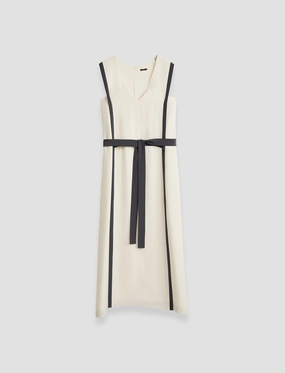 Heavy Silk Crepe Animation Muguet Dress Modern Movement