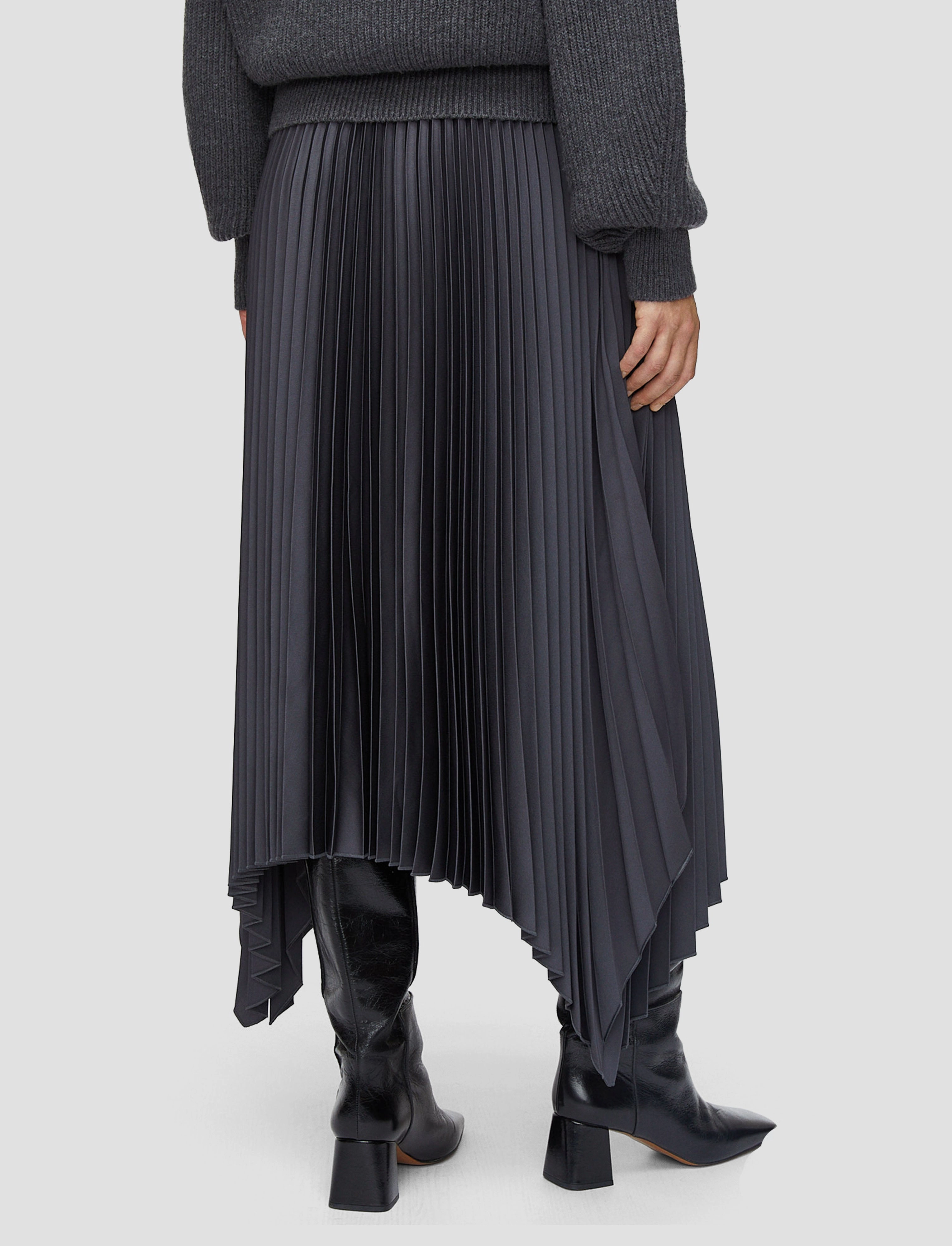 Ade Knit Weave Pliss?? Skirt Refined Mood