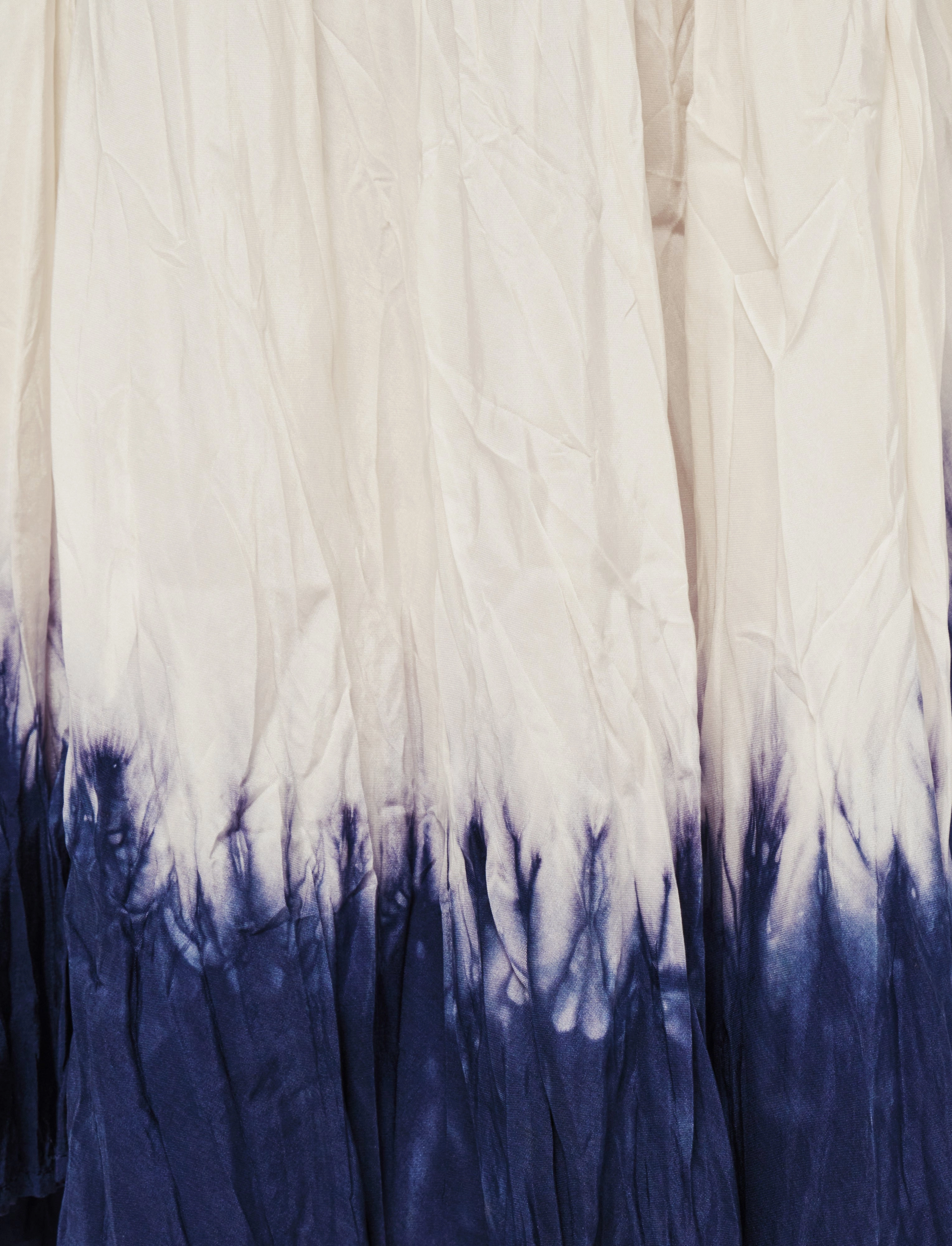 Recycled Polyester Silk Cotton Knit Skirt