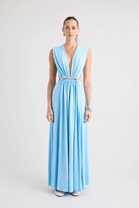 Do For Love Gown Light Blue Youth Charm Refined Form