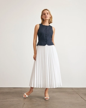 Robbie Dress Balloon-Sleeve