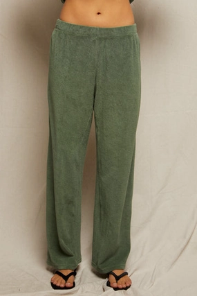 Cozy Casual KATIE LOOP TERRY PANTS