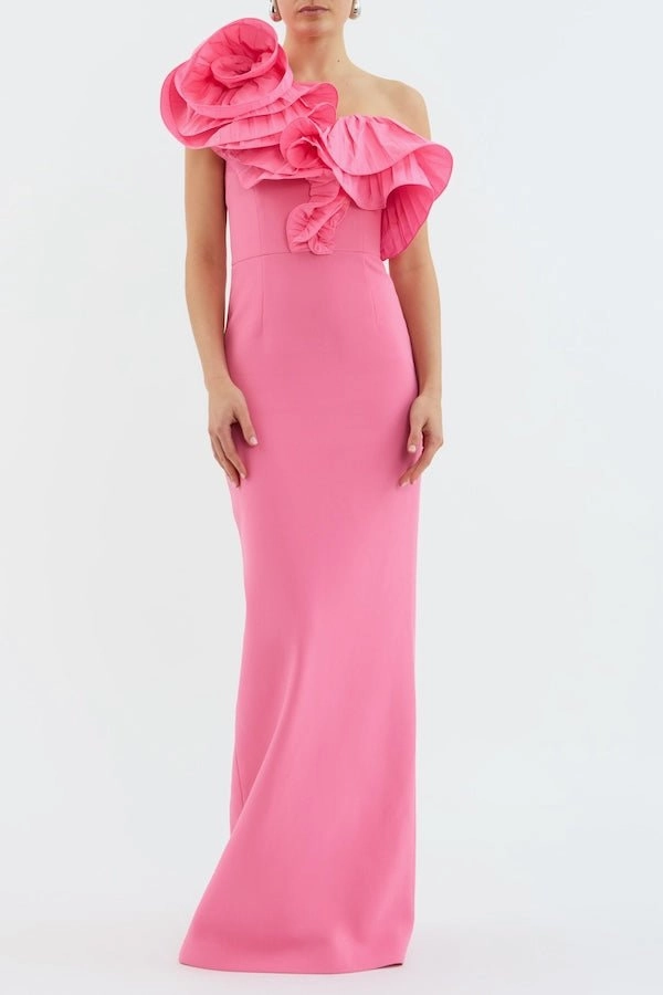 Bright Petal Rosita Gown Shrimp Pink