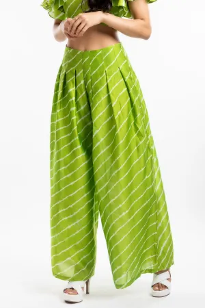 Chanderi Striped Trousers