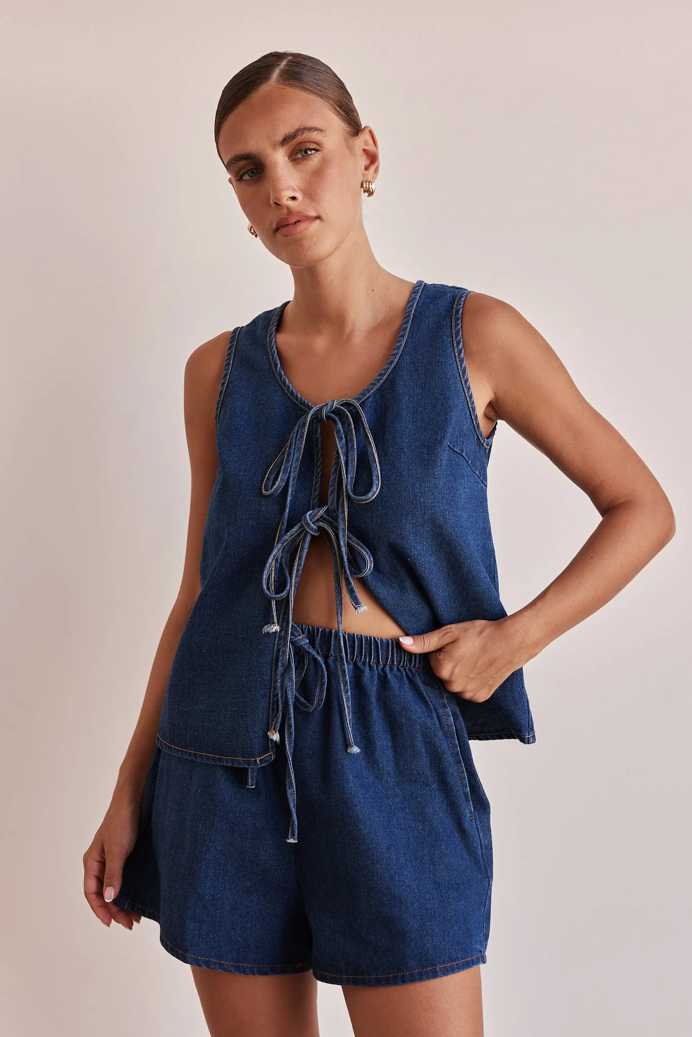 Chappell Denim Set (Blue)
