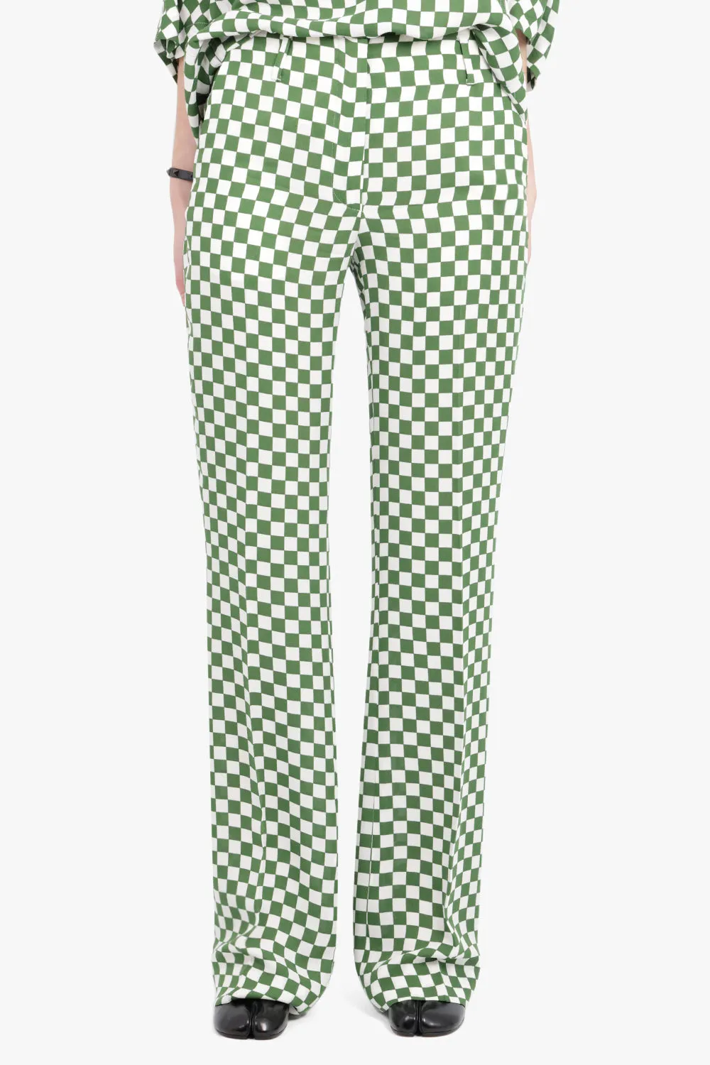 Checkerboard Pant | Green