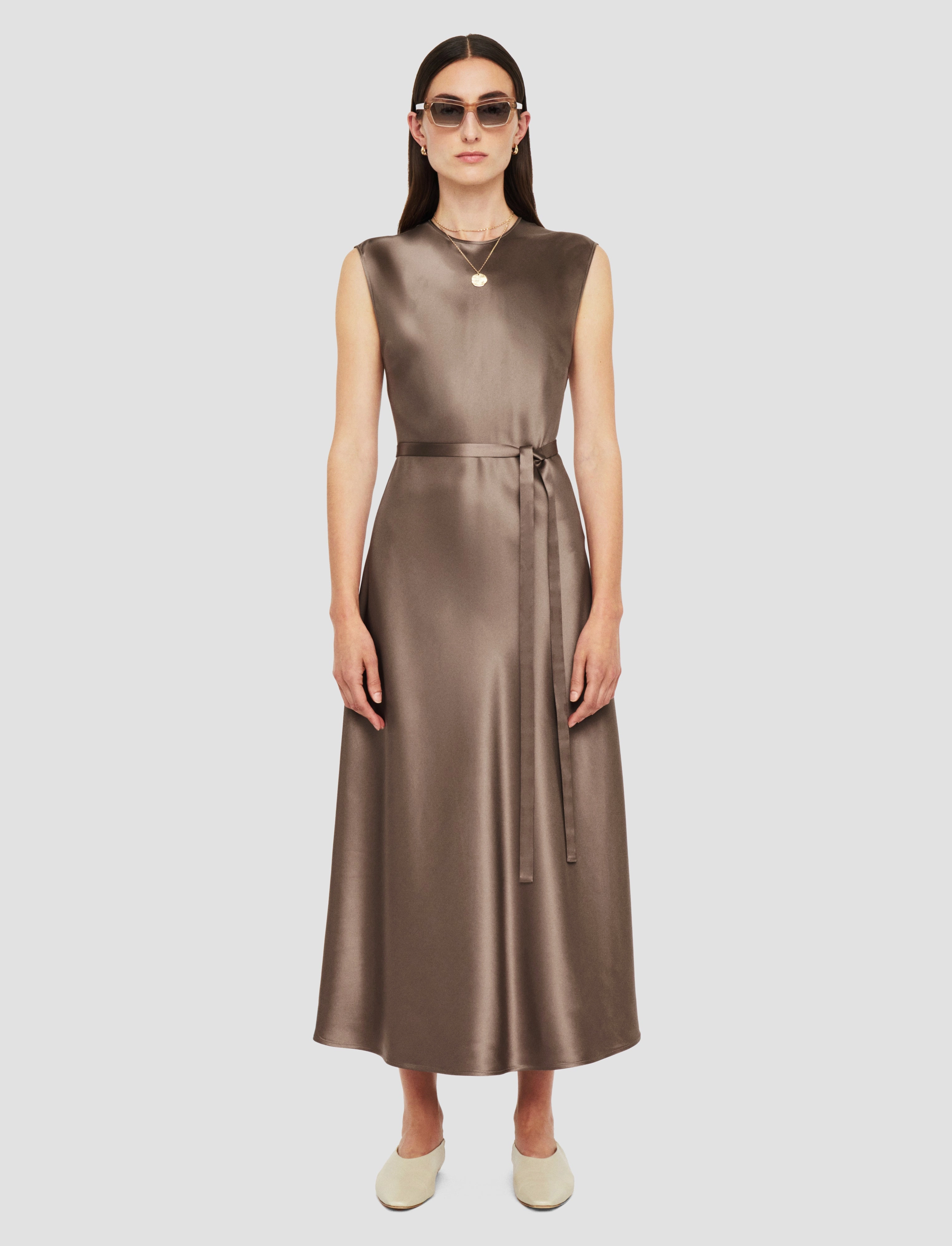 Garnier Silk Satin Dress Dreamy Layers