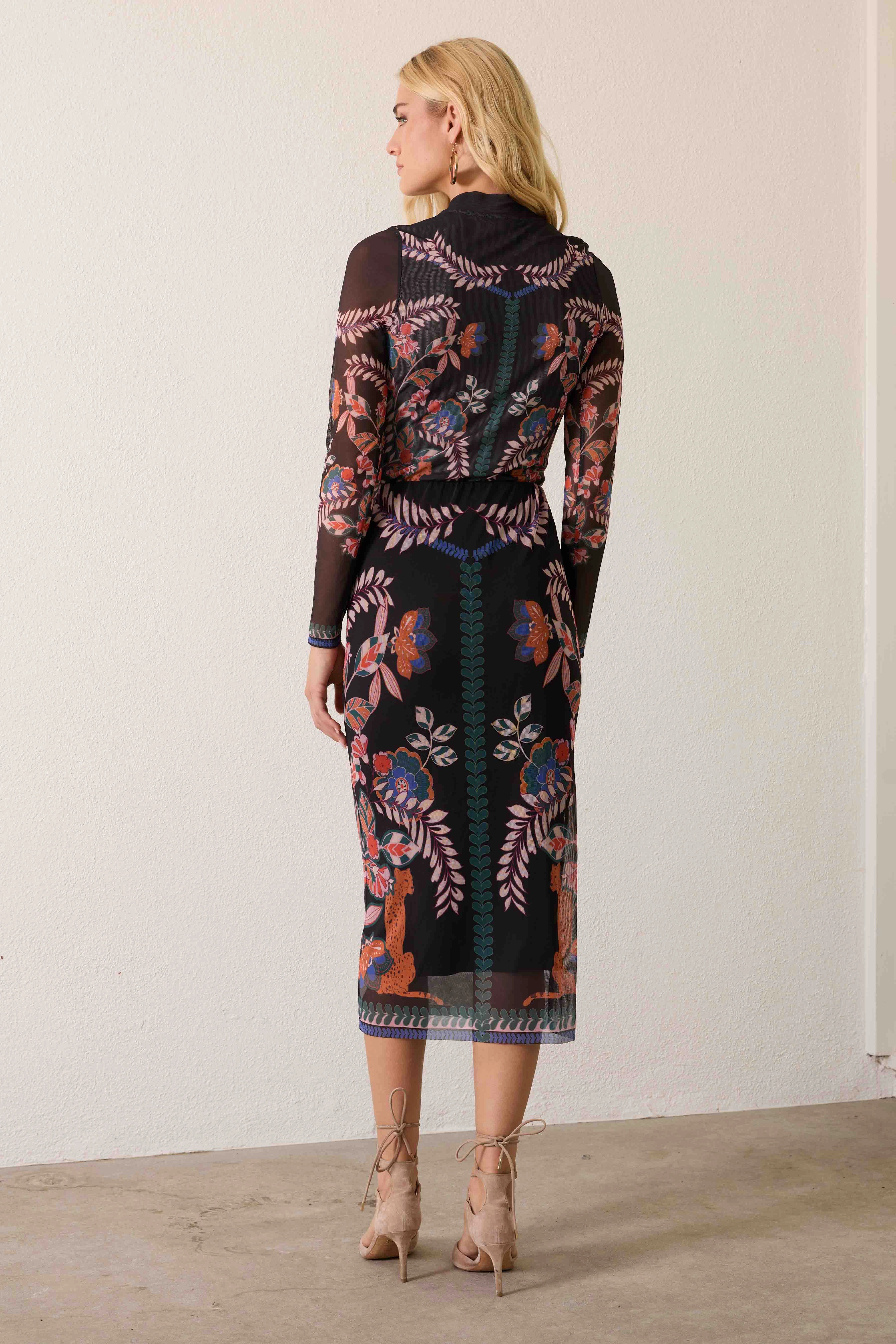 Callie Skirt in Zulu Prince Cheetah Soft Tone
