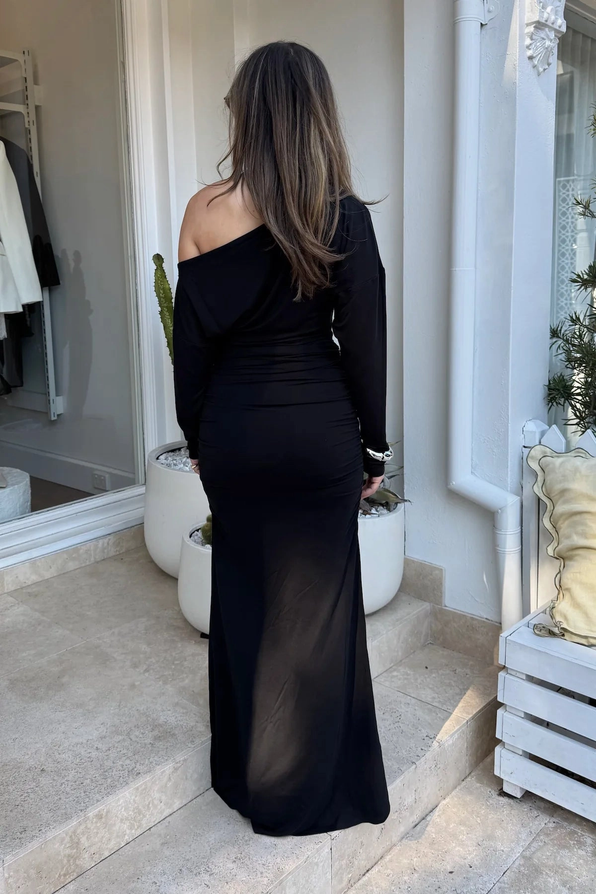 Air Beauty Dee Maxi Dress Black