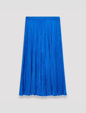 Sully Habotai Silk Skirt Runway Ready Chill Vibe