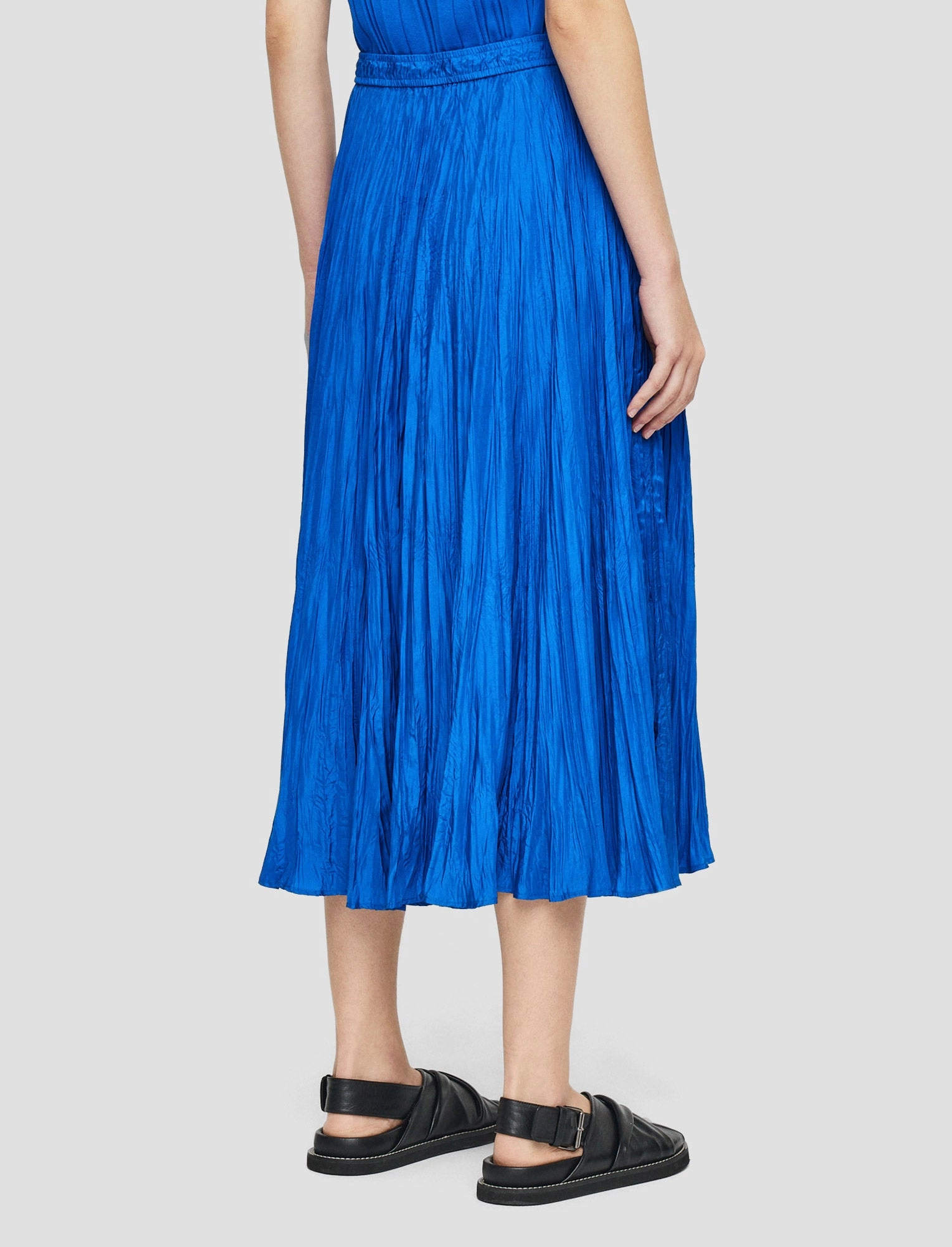 Sully Habotai Silk Skirt light colors