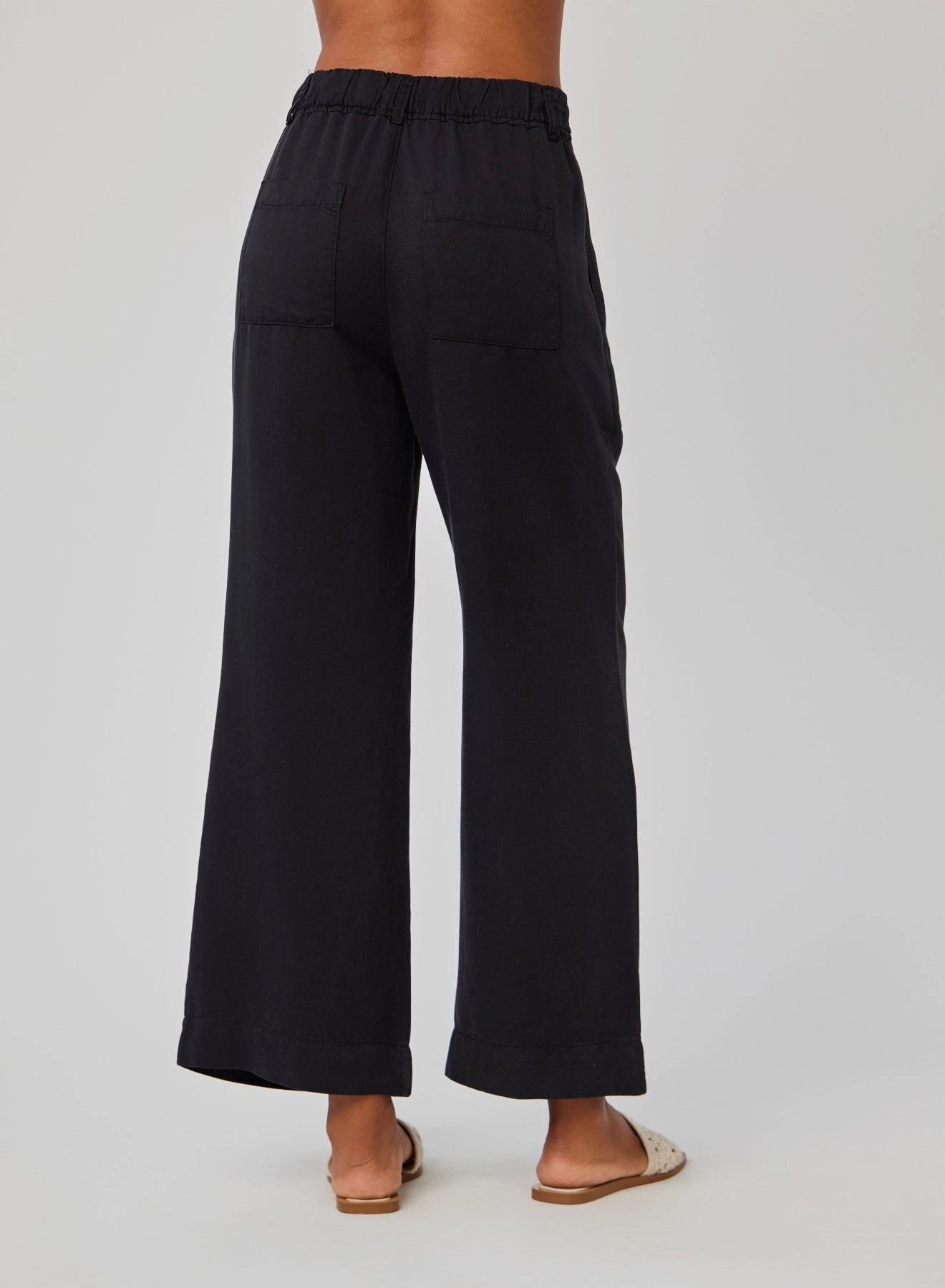 Trendy Vibe PLEATED WIDE LEG ANKLE PANT