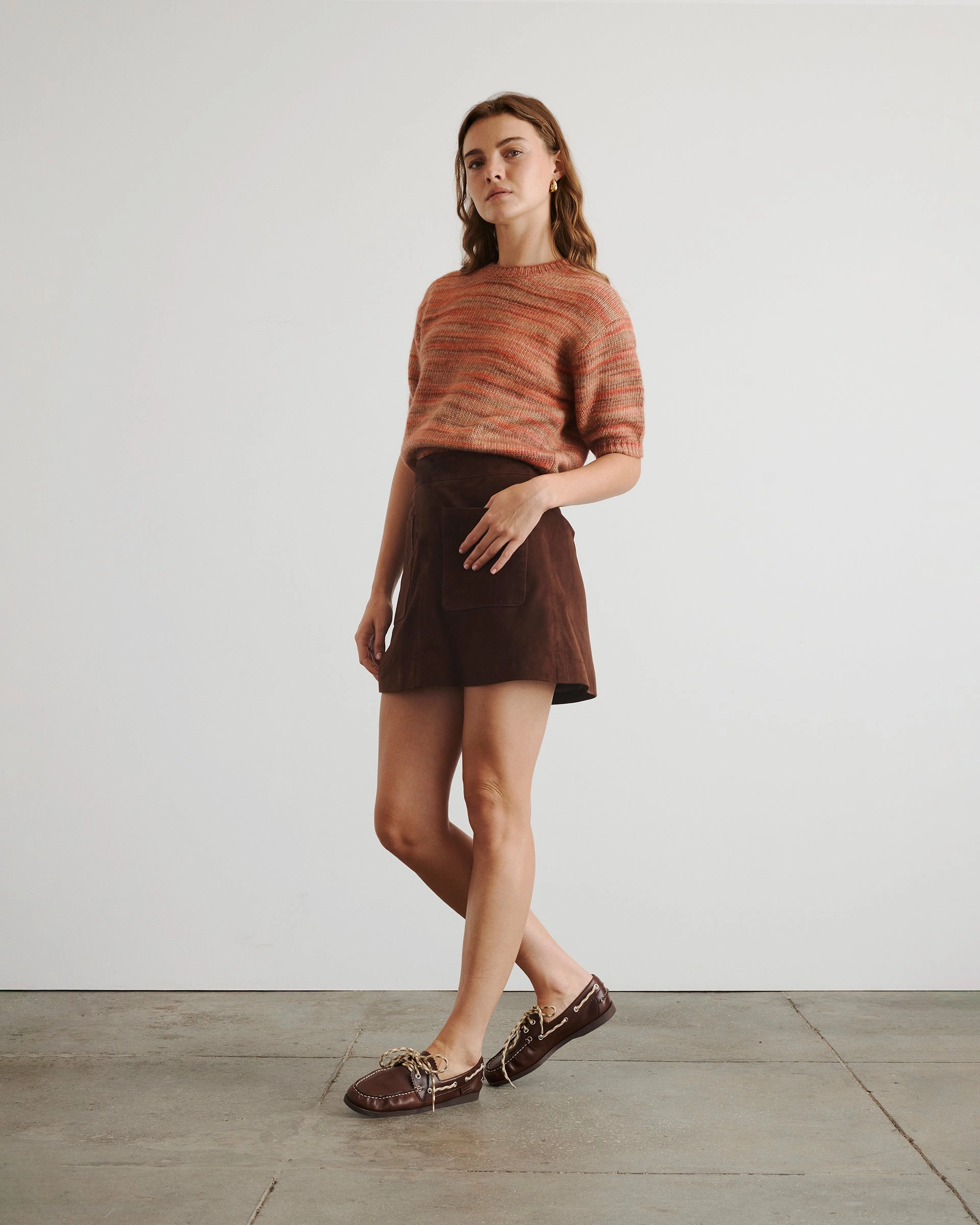 Fran Skirt Flat waistband