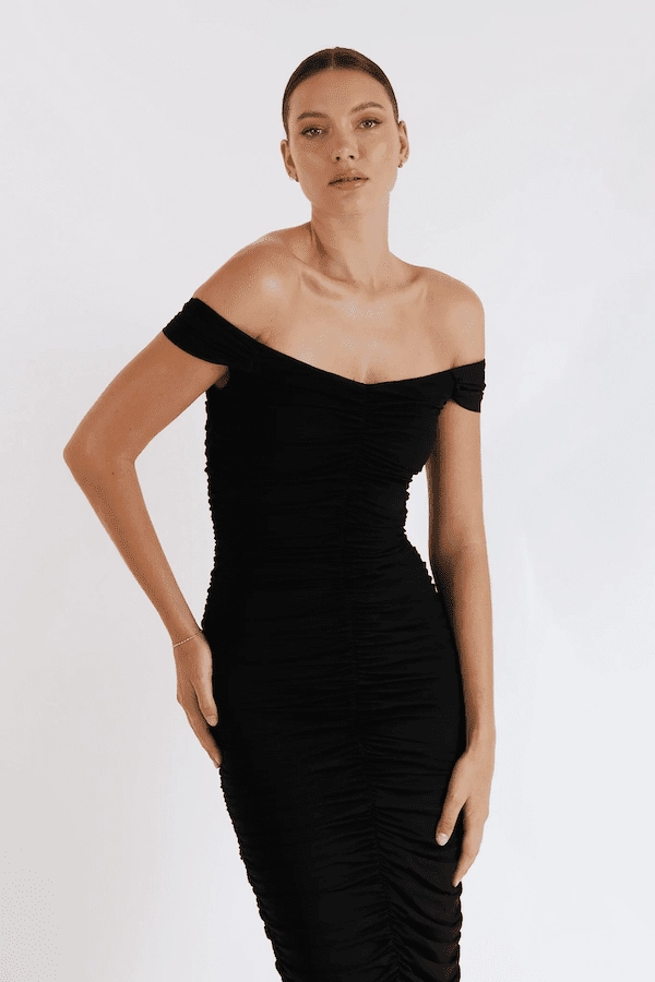 Casual event outfit New Horizon Tapered Midi Black