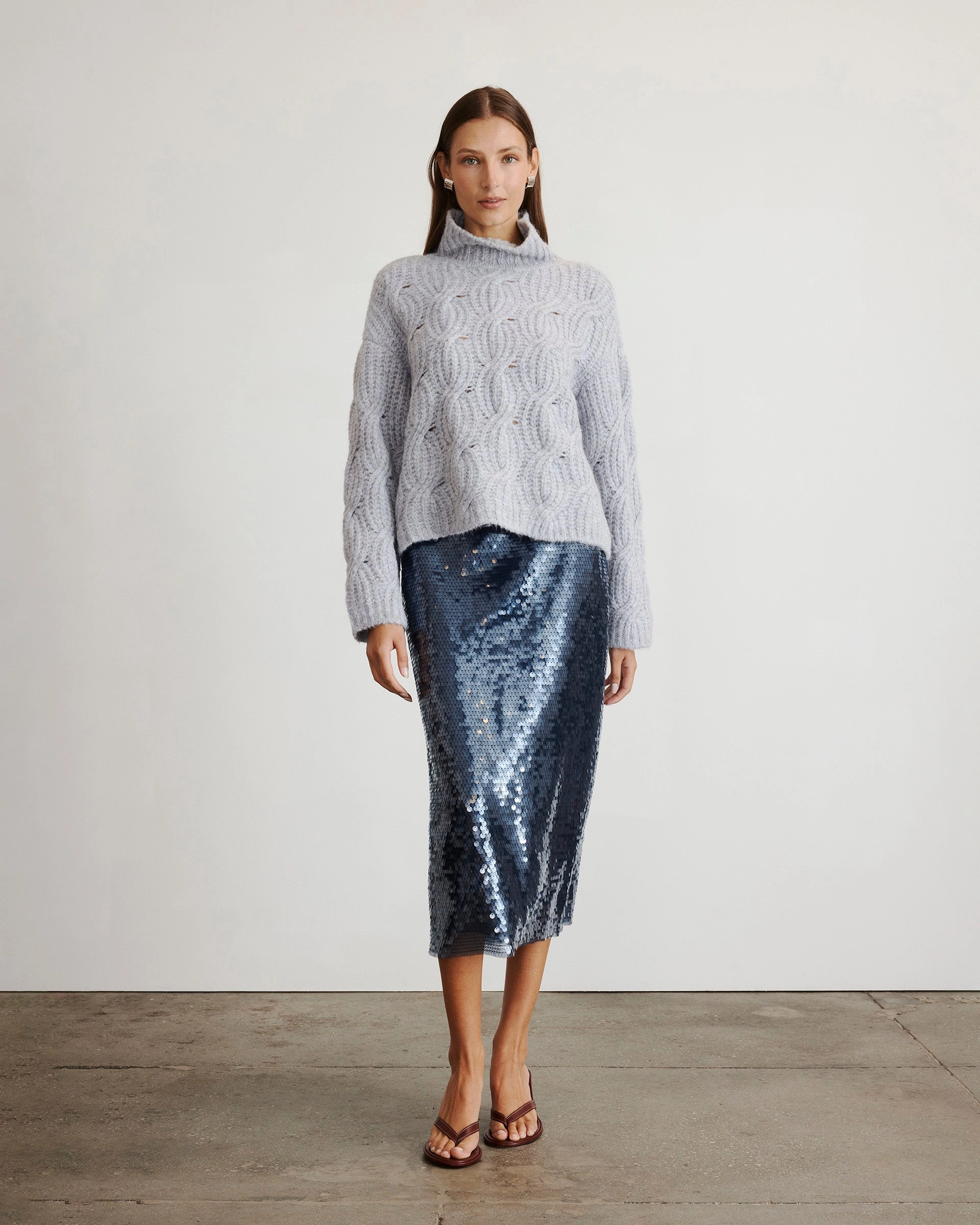 Kiah Skirt Soft Brush Lining Minimal Cut