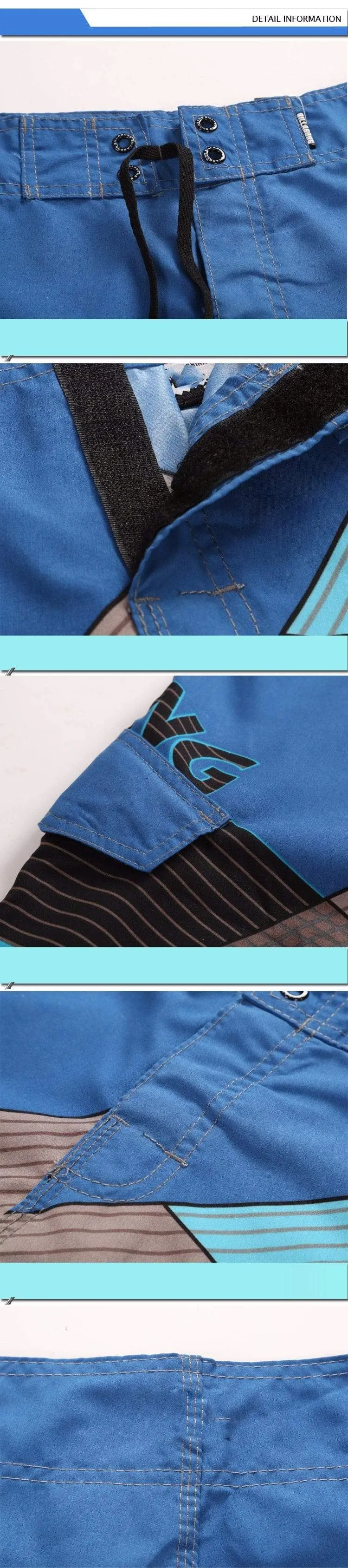 CHON YUN Mens Board Shorts