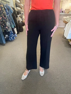 Cillian Straight Pant Black Flattering Fit Wear