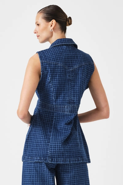 Seamless Construction Design Relaxed Top ANI VEST