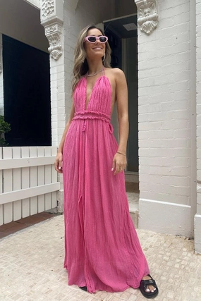 Lefkothea Dress Pink Urban Spirit