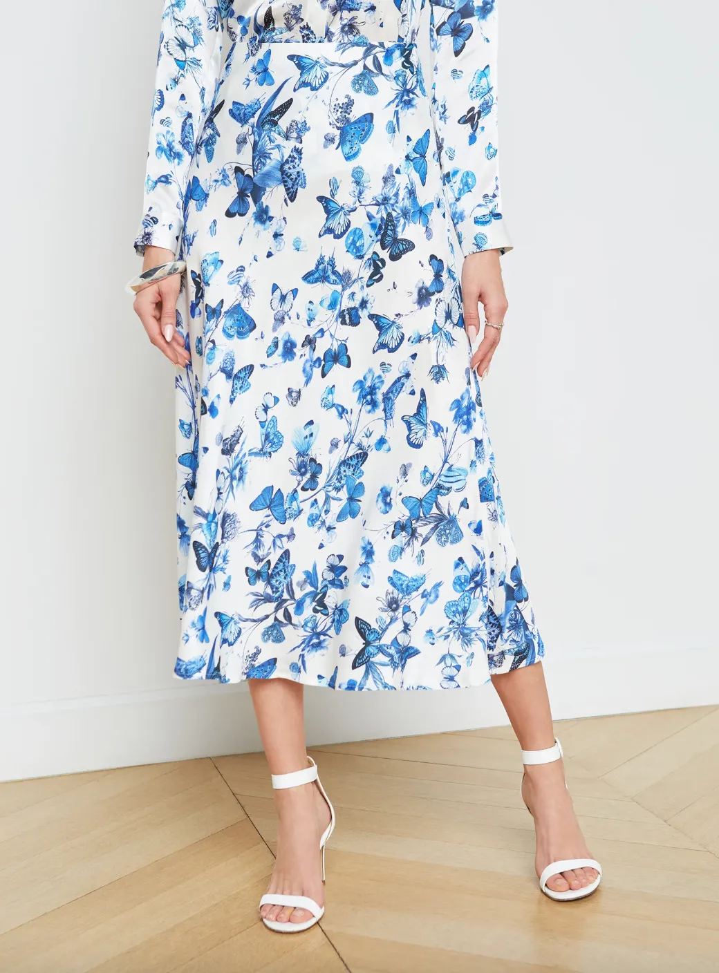Clarisa Bias Maxi Skirt