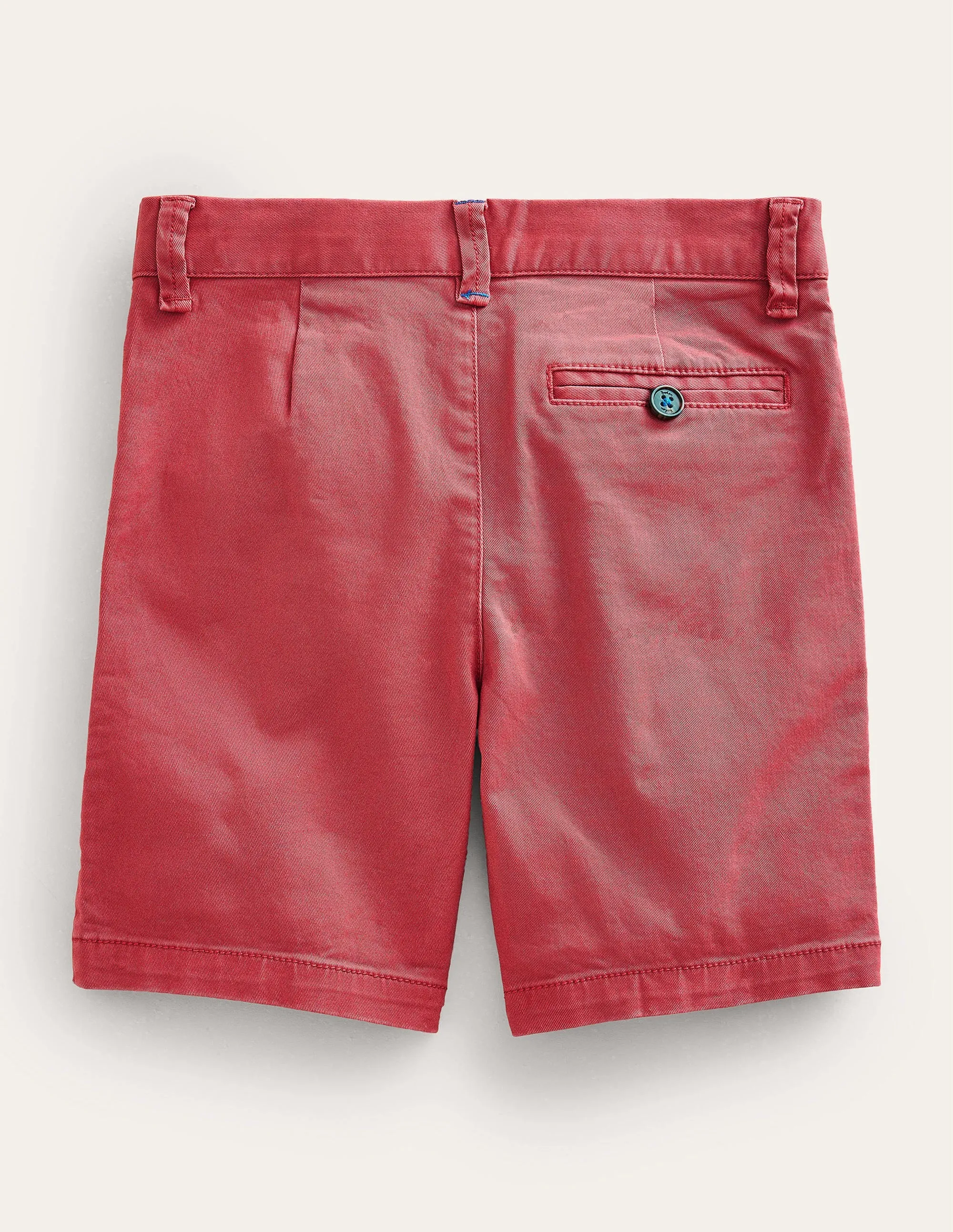 Classic Chino Shorts-Washed Cherry Tomato