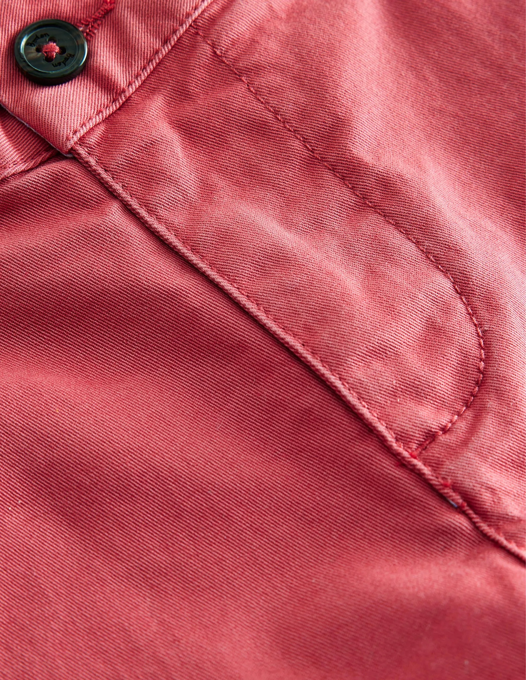 Classic Chino Shorts-Washed Cherry Tomato