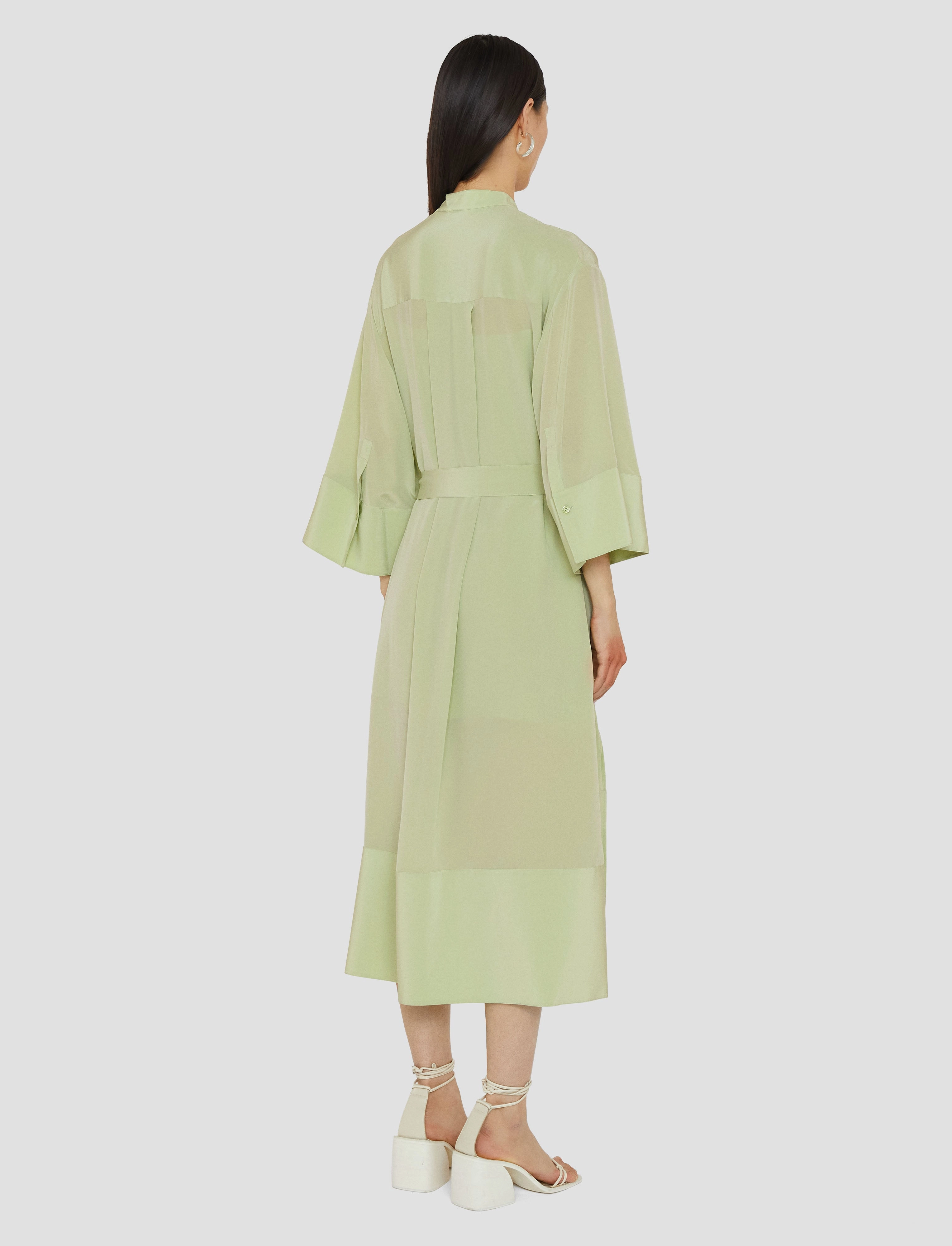 Darius Crepe de Soie Silk Dress Body Harmony Form Focus
