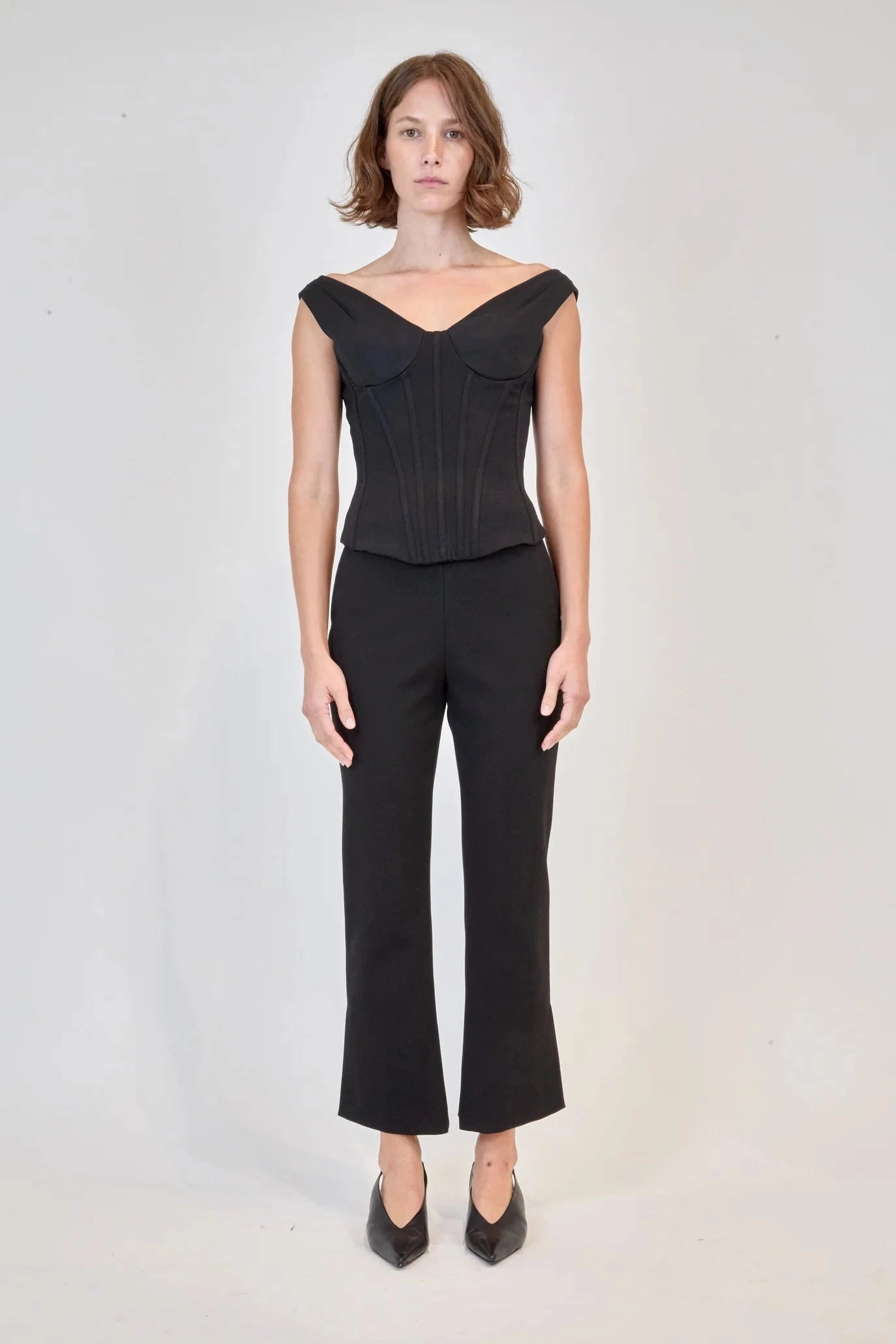 AntibacterialCoating Evie Cropped Pant Black