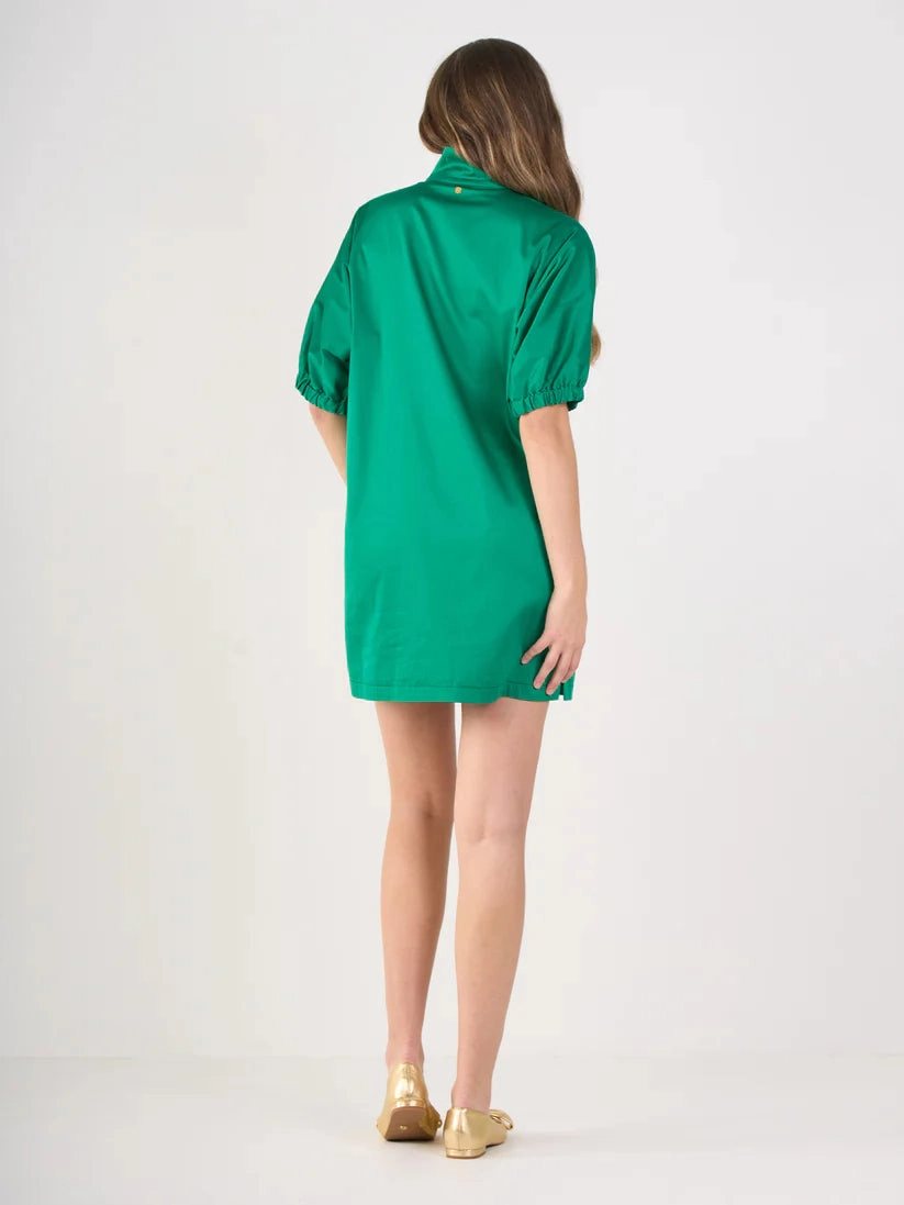 Emily Mccarthy Poppy Dress in Jellybean Cotton Poplin Earth Colors