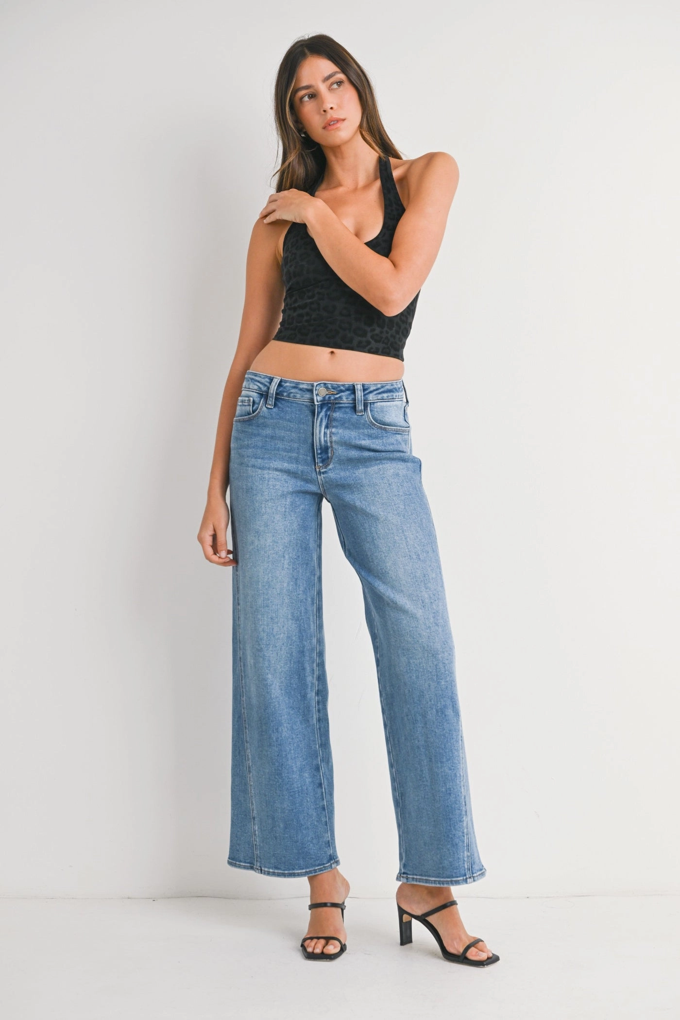 ELENA WIDE LEG JEANS Fashion Lover Minimalist