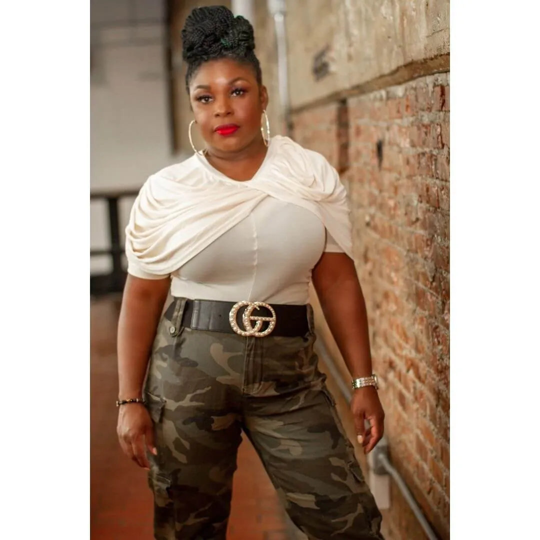 Classy General Cargo Pants- Olive Camo ** 2ND RESTOCK** Curvy