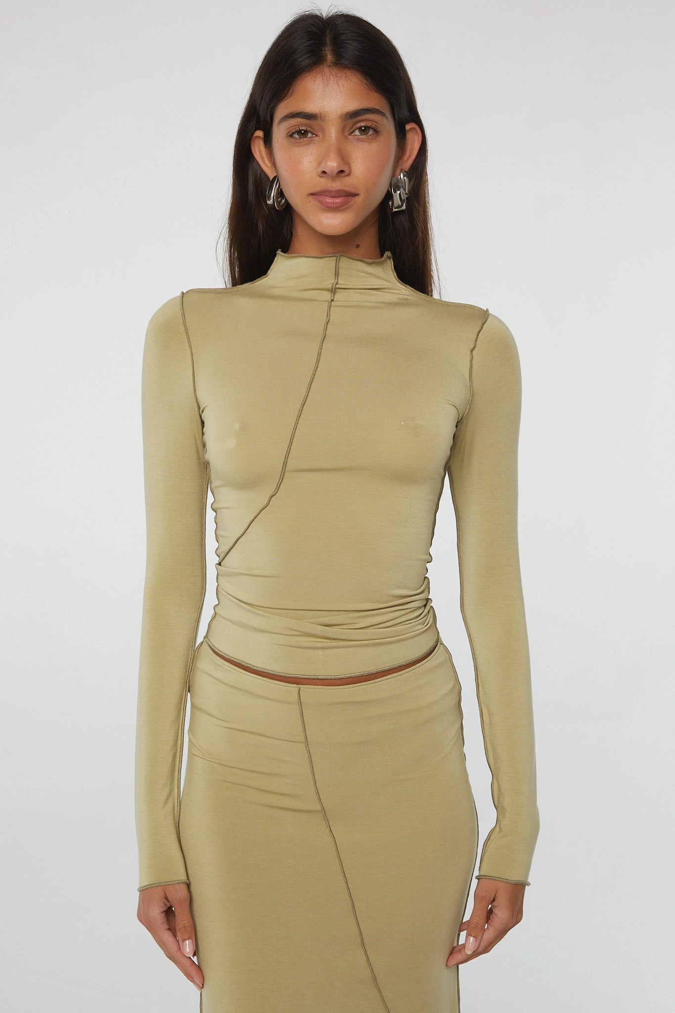 ZANE TOP Casual Long Sleeve LayeringFriendly Weight