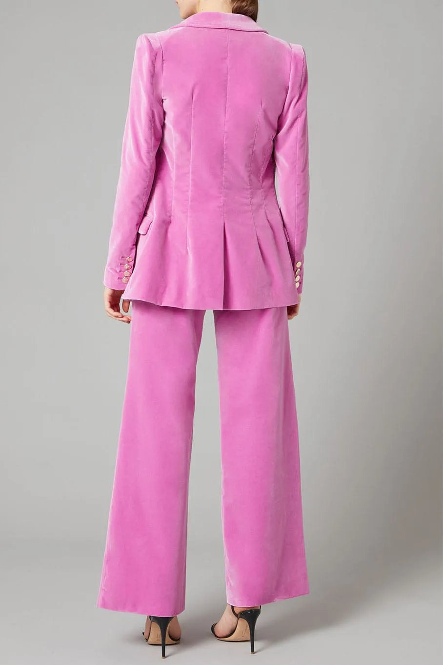Clove Velvet Waisted Trousers