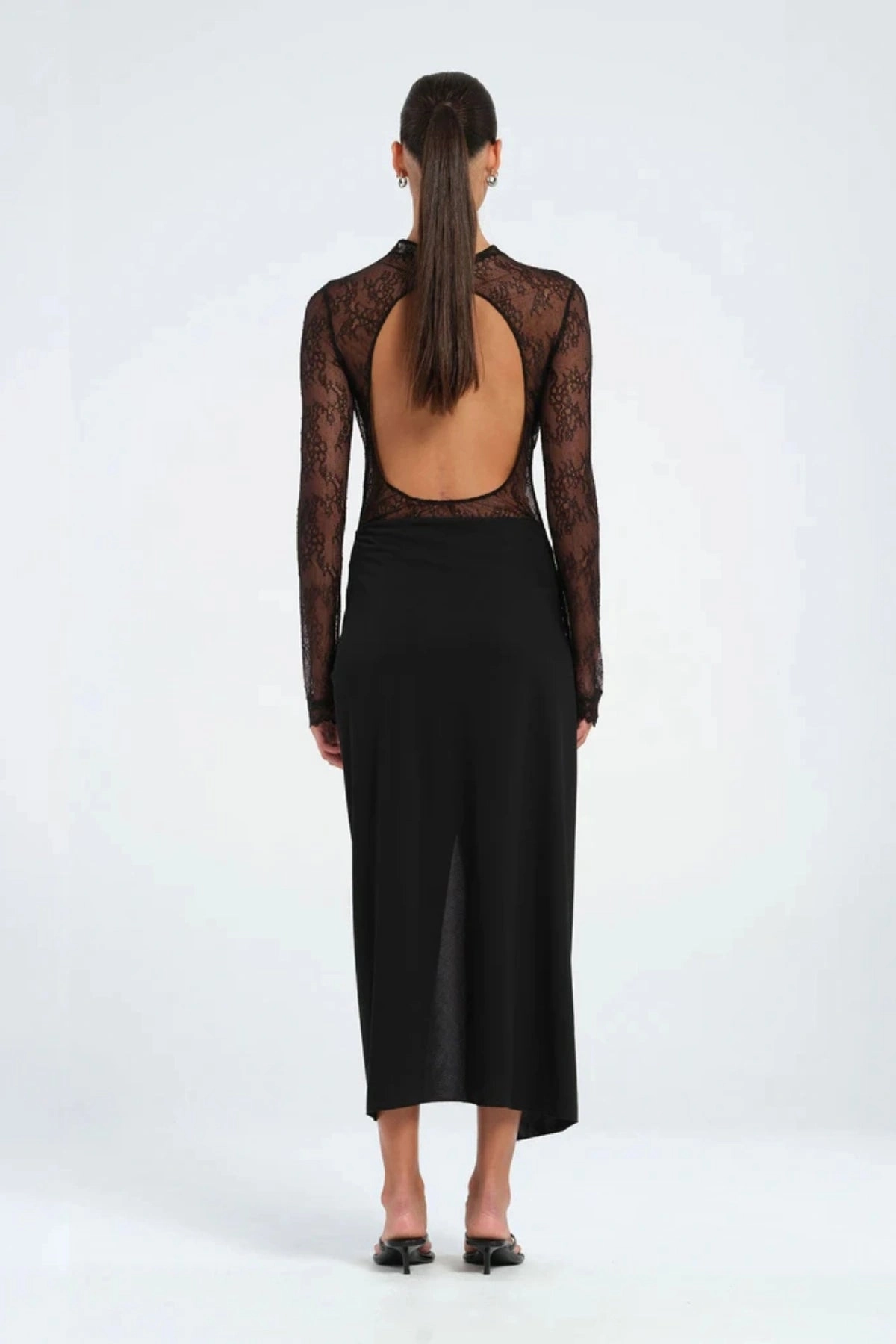Colton Midi Dress Black Seasonal Wear