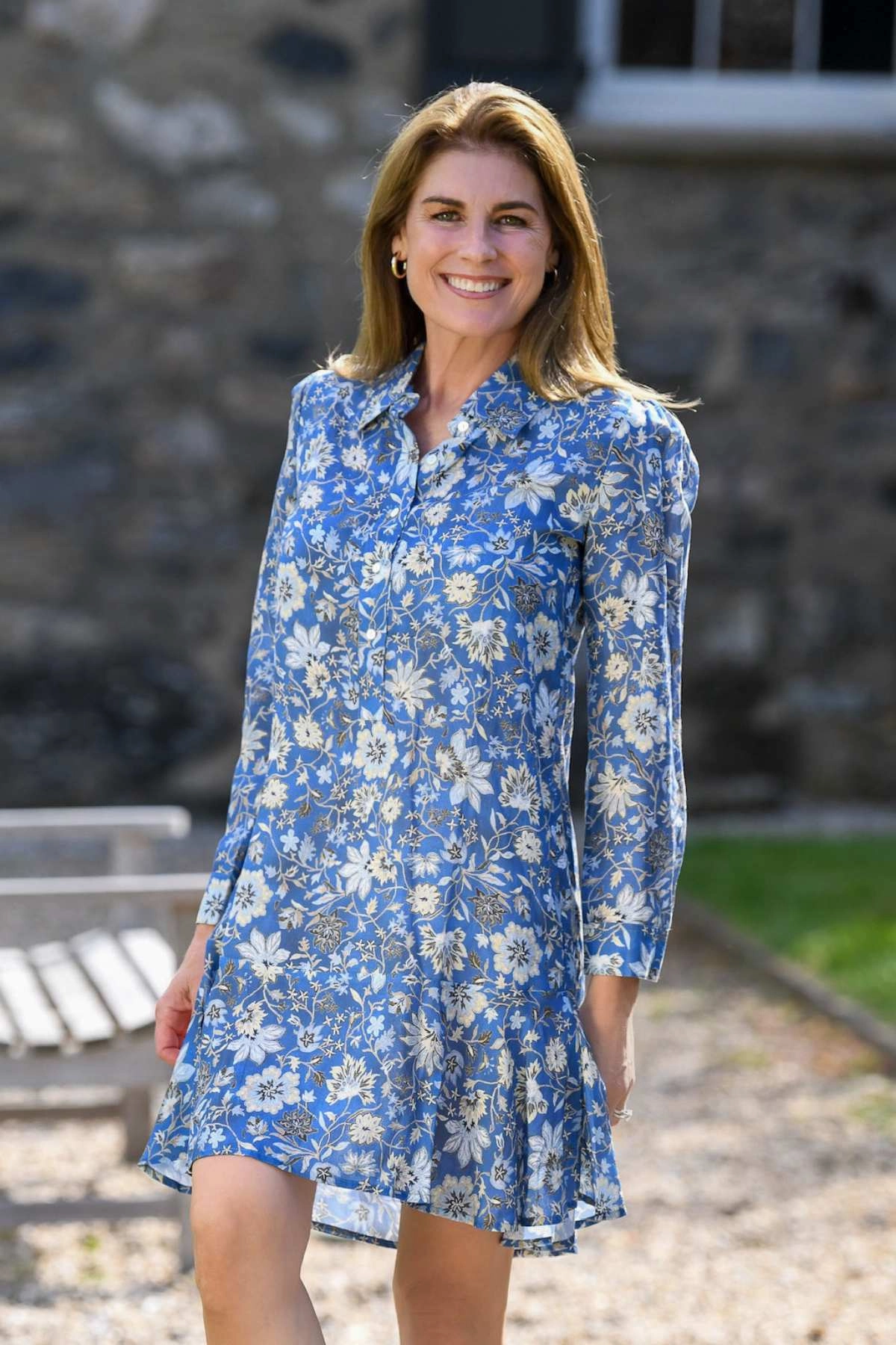 Mila Dress / Blue Denim Floral Essential Piece