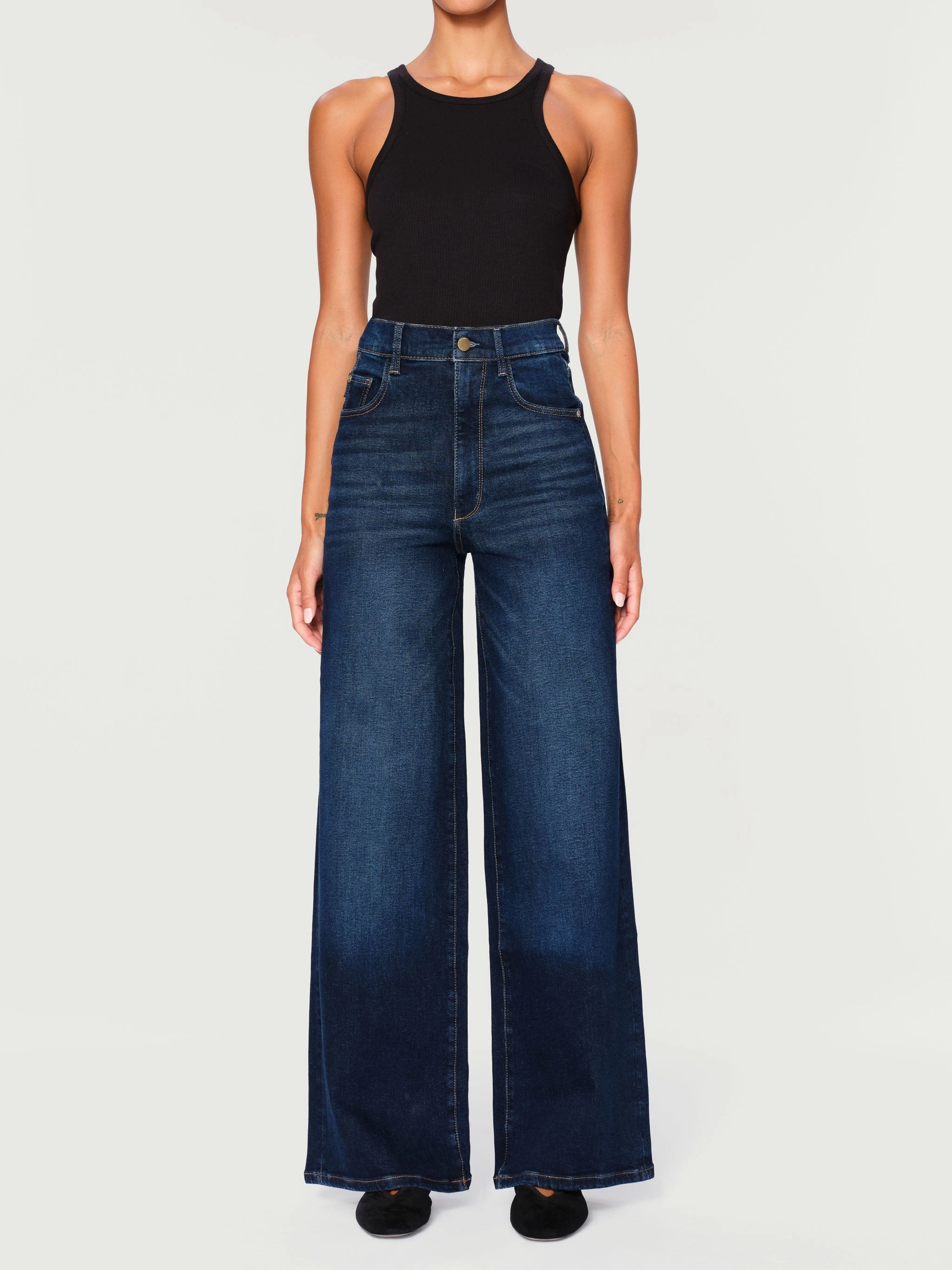 HEPBURN WIDE LEG 32 Timeless Layers Tough Build