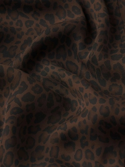 The Gillian Top Leopard Reflective accents