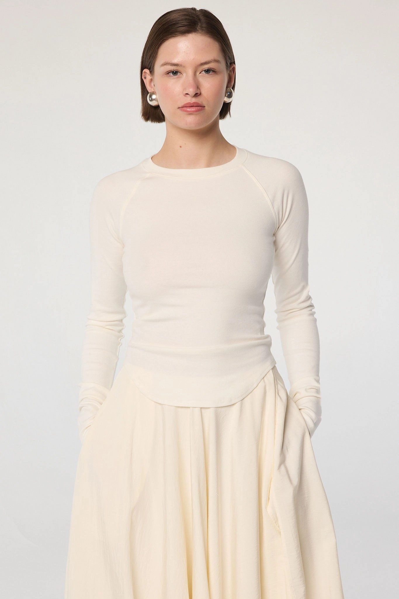 High Collar Option ARELI T-SHIRT