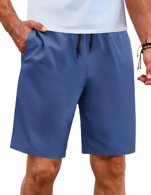 COOFANDY Mens Casual Shorts Elastic Waist Drawstring Shorts Lightweight Summer Beach Shorts