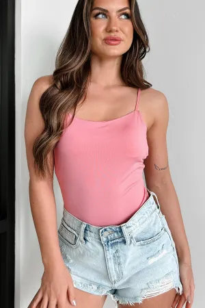 Sporty Cardigan Cool Instincts Strappy Bramisuit (Flamingo Pink)