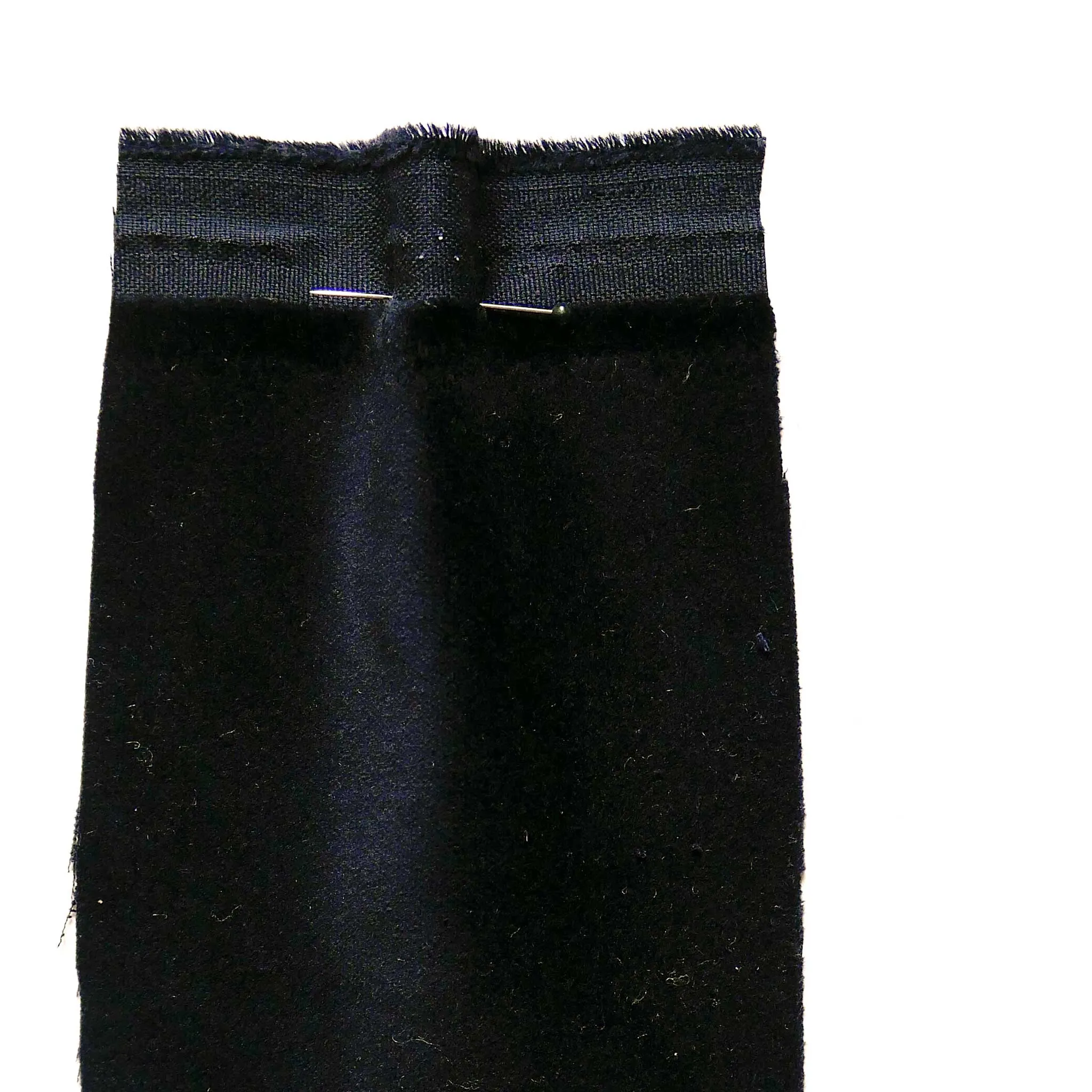 Cotton Velvet Black