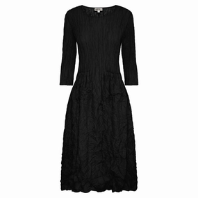 3/4 SLV SMASH DRESS Evening Vibe Whimsical Mood